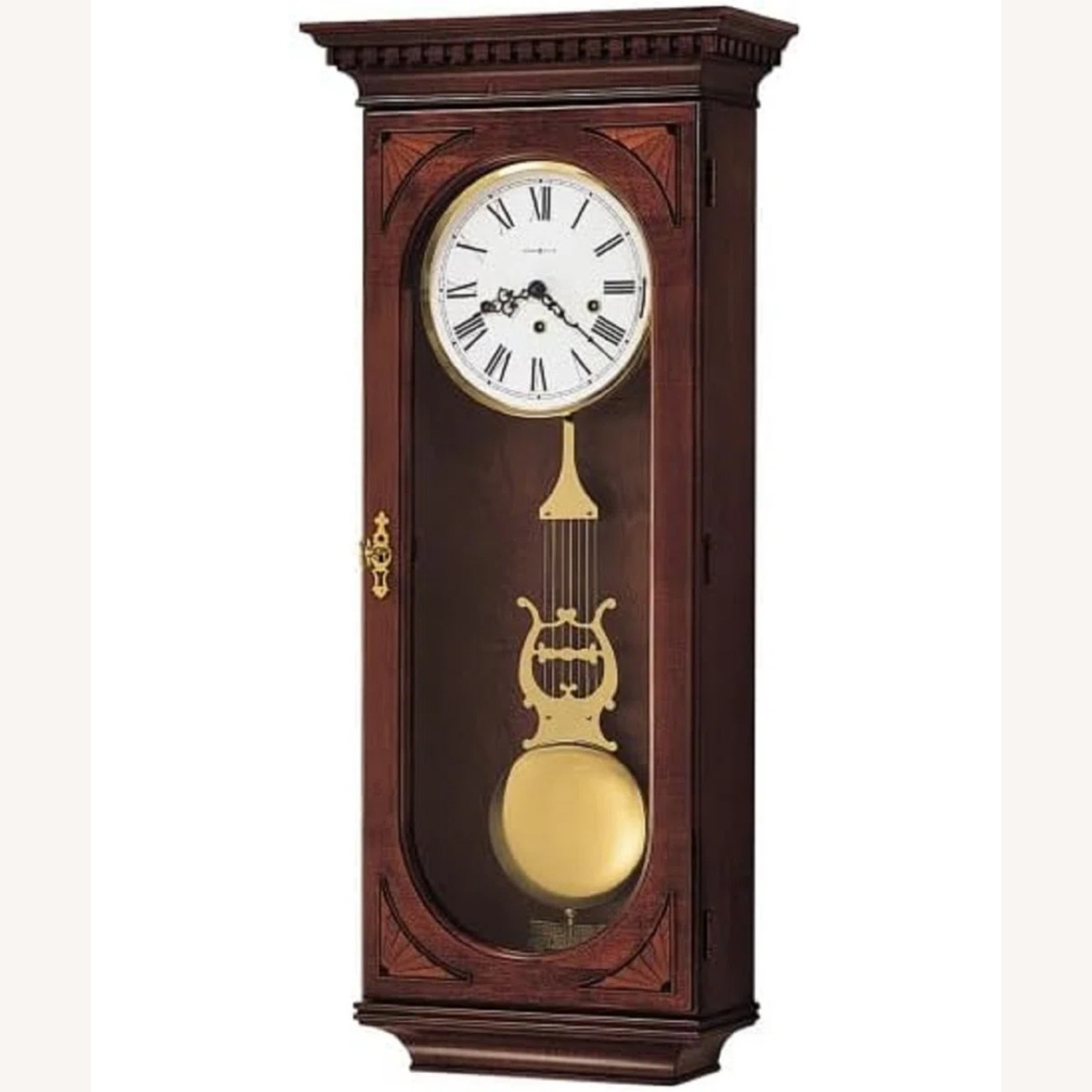 Howard Miller Clock W Mechanical, Key-Wound Chimes - image-4
