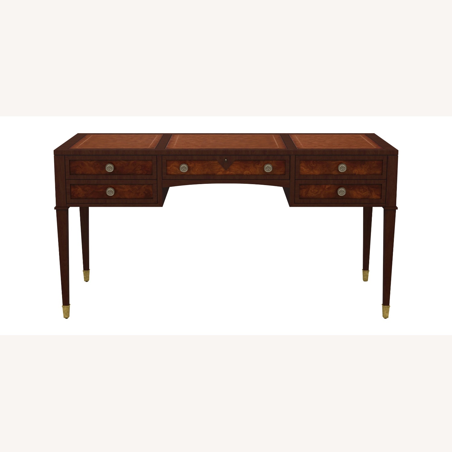 Ethan Allen Locking Cherry-wood Desk - image-4