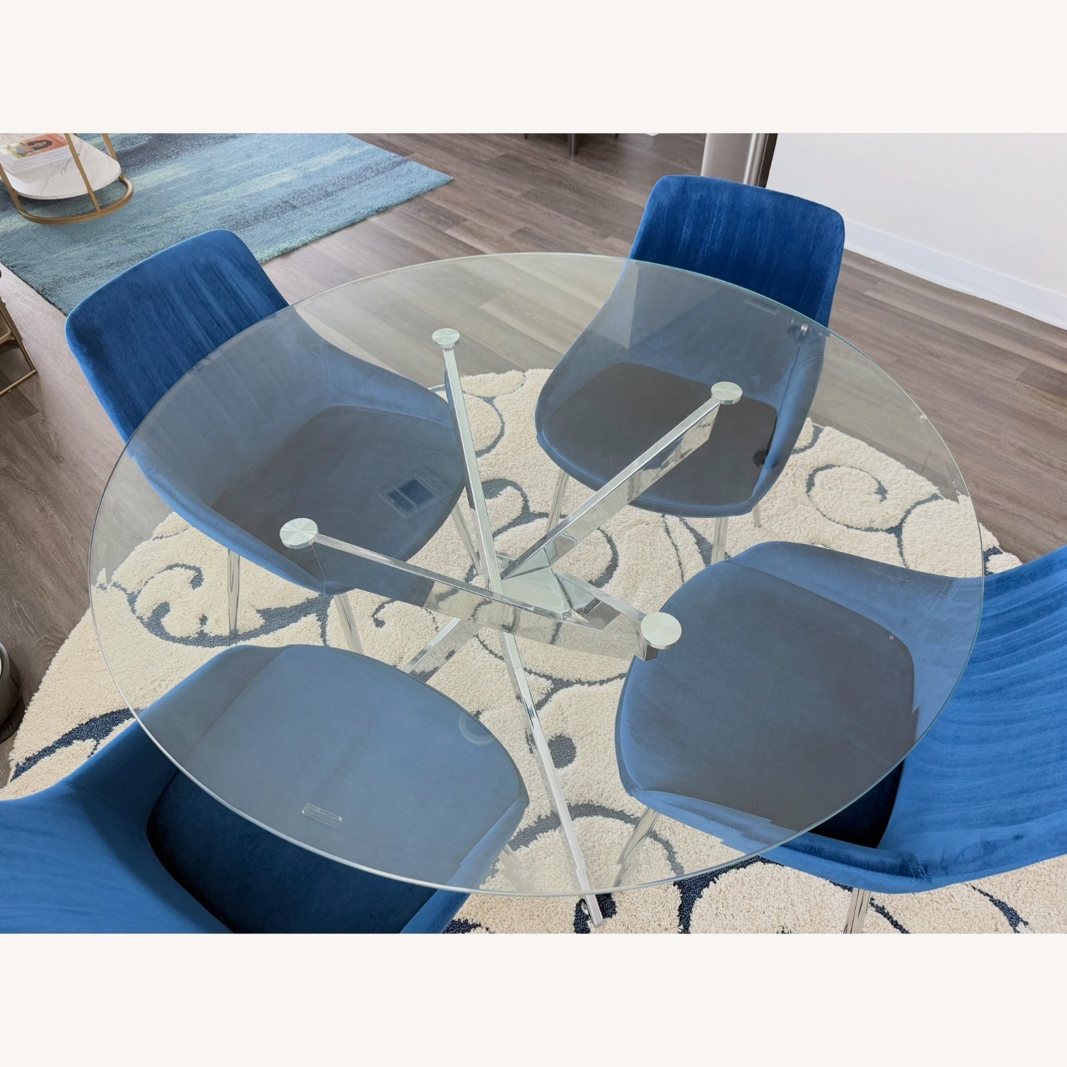 Buskey Shag Performance Round Rug - image-2