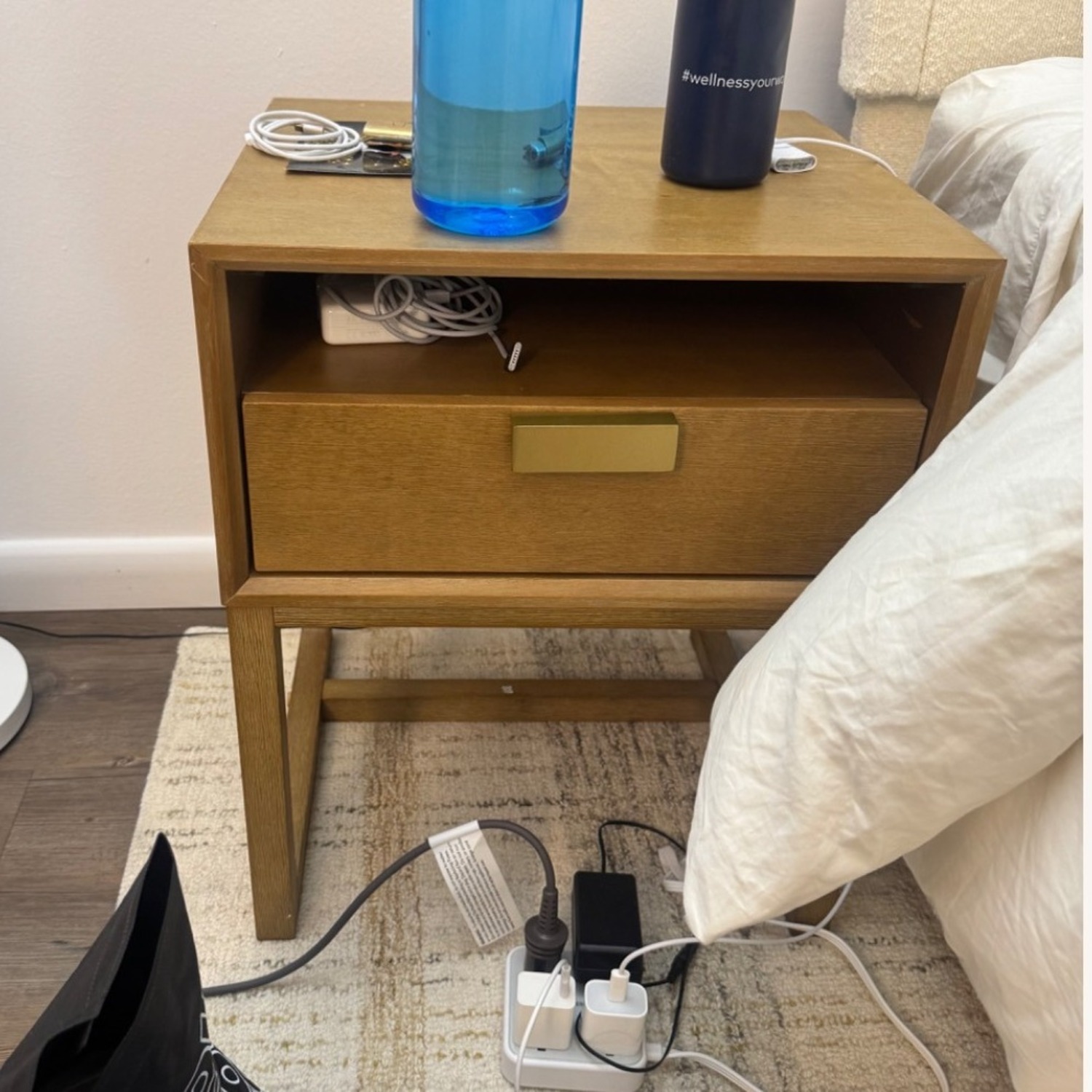 2-Piece Solid Wood Nightstand Set - image-4