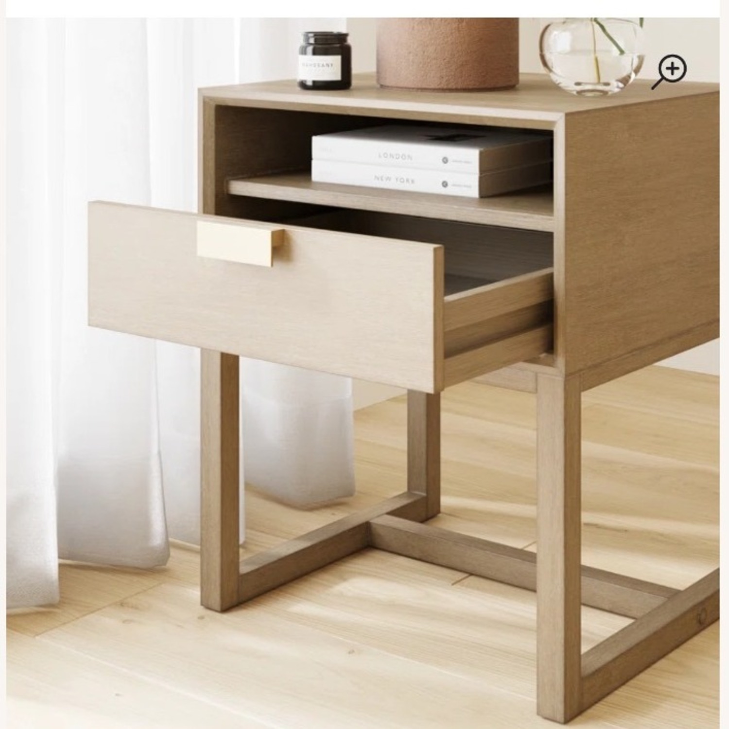 2-Piece Solid Wood Nightstand Set - image-3