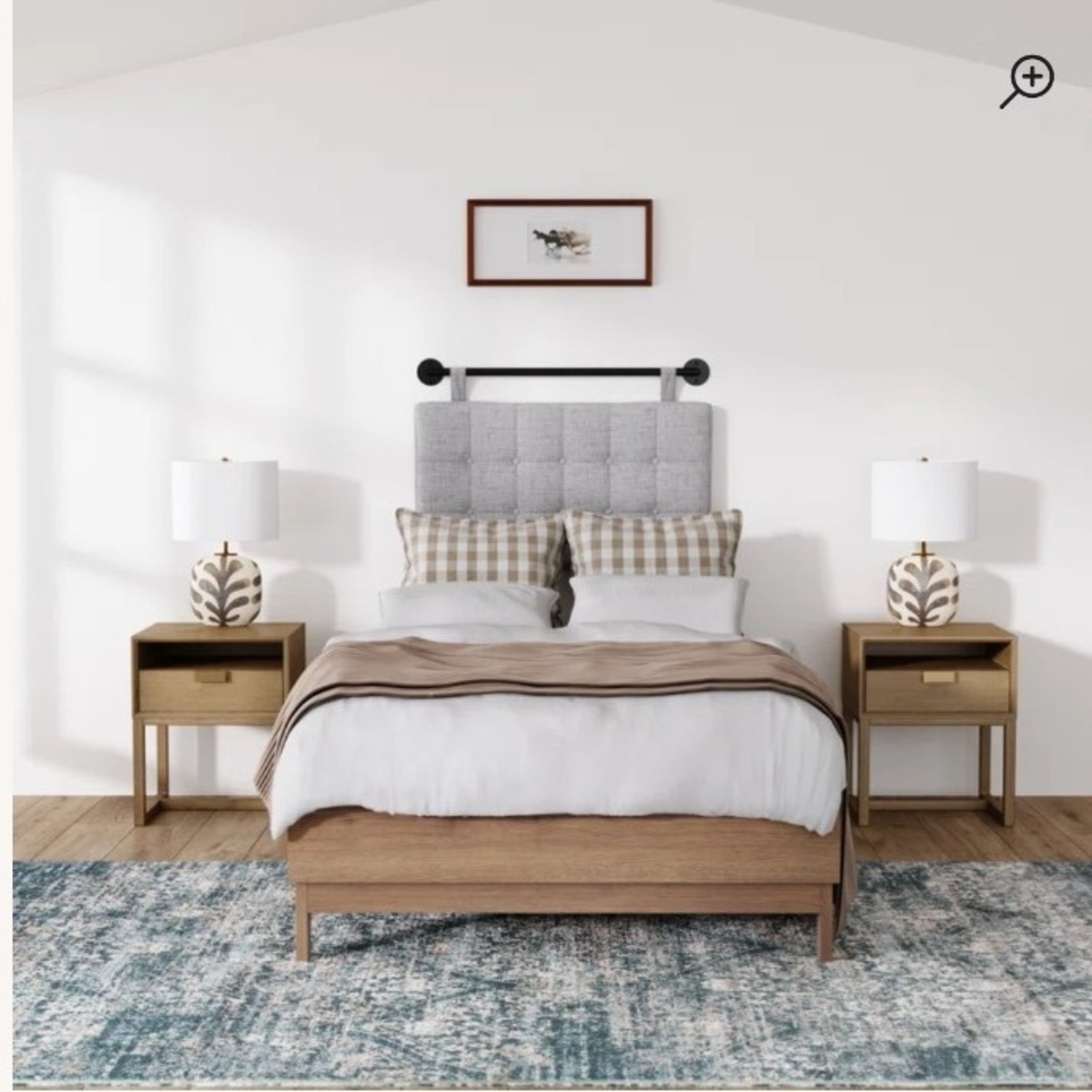 2-Piece Solid Wood Nightstand Set - image-2