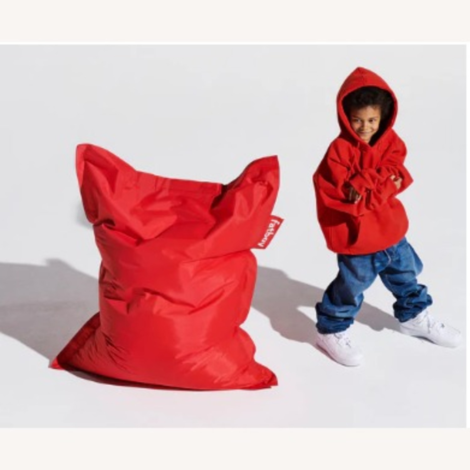 FatBoy USA Bean Bag Chair - Junior / Grass Green - image-3