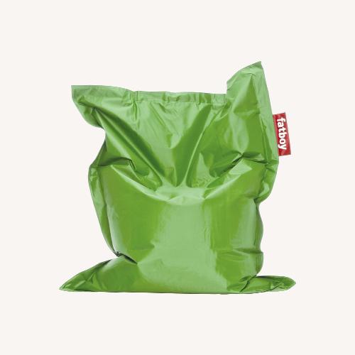 Used FatBoy USA Bean Bag Chair - Junior / Grass Green for sale on AptDeco