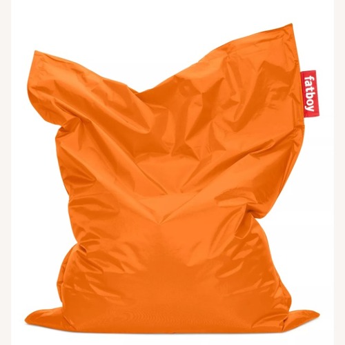 Used FatBoy USA Bean Bag Chair - Junior / Grass Green for sale on AptDeco