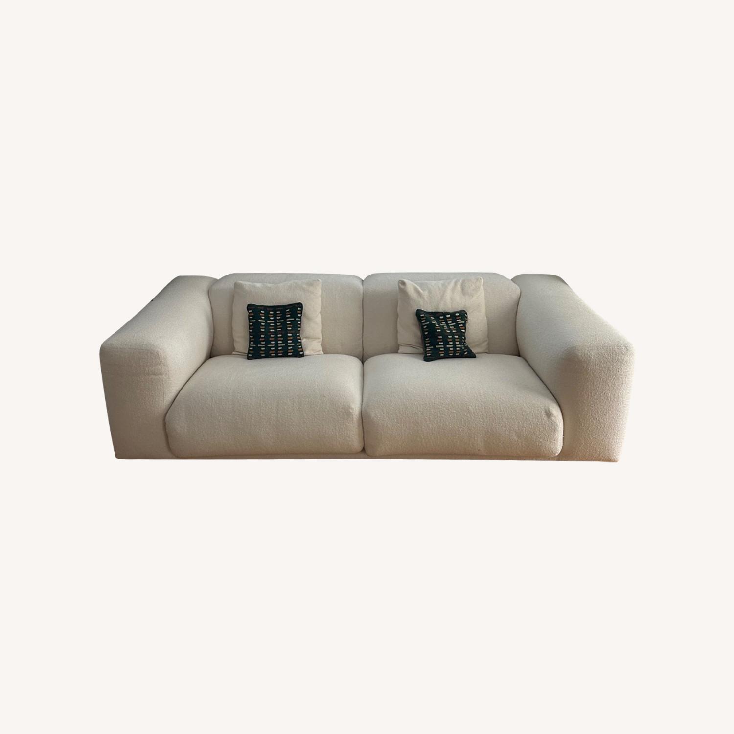 Design Within Reach Kelston Sofa 95" Cream - image-0