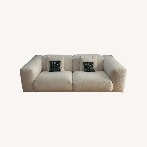 Used Design Within Reach Kelston Sofa 95" Cream for sale on AptDeco