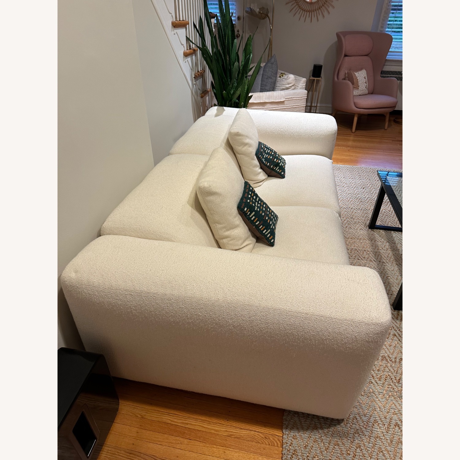 Design Within Reach Kelston Sofa 95" Cream - image-3