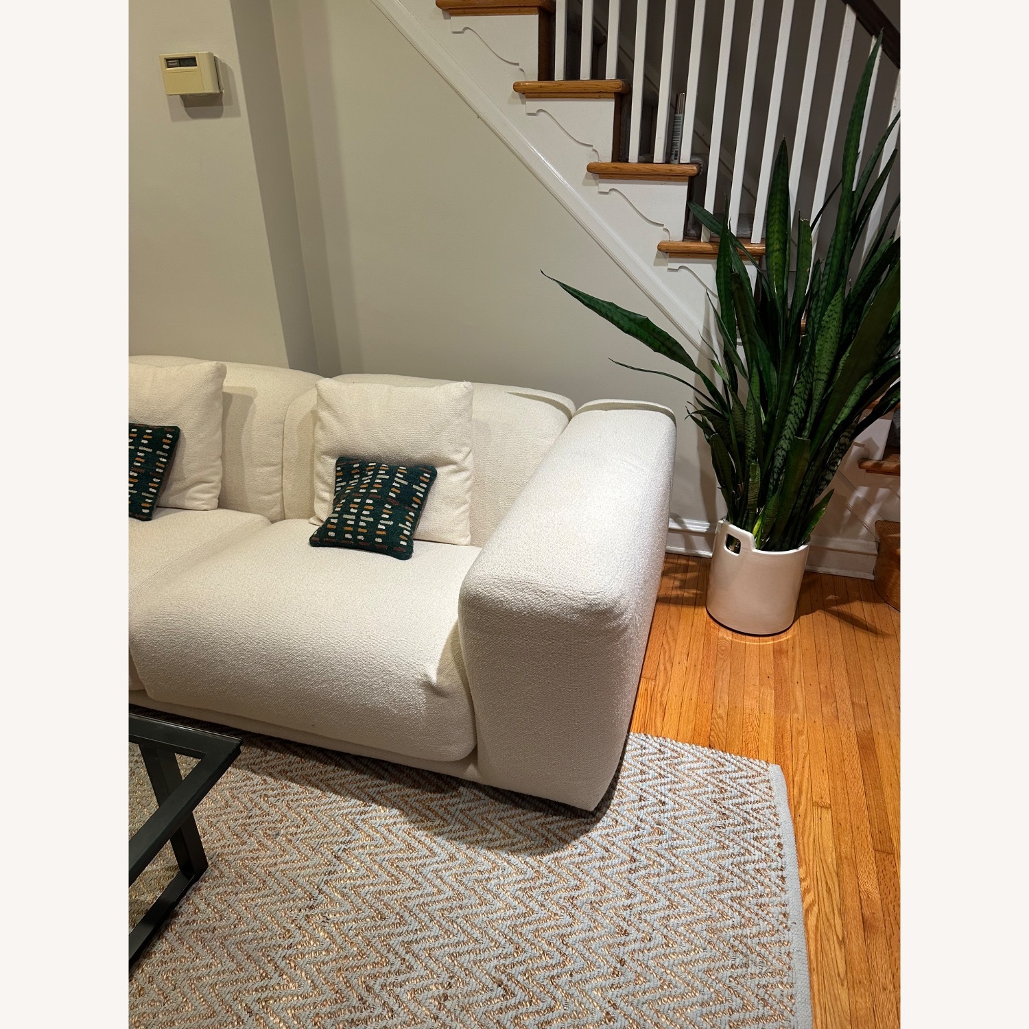 Design Within Reach Kelston Sofa 95" Cream - image-4