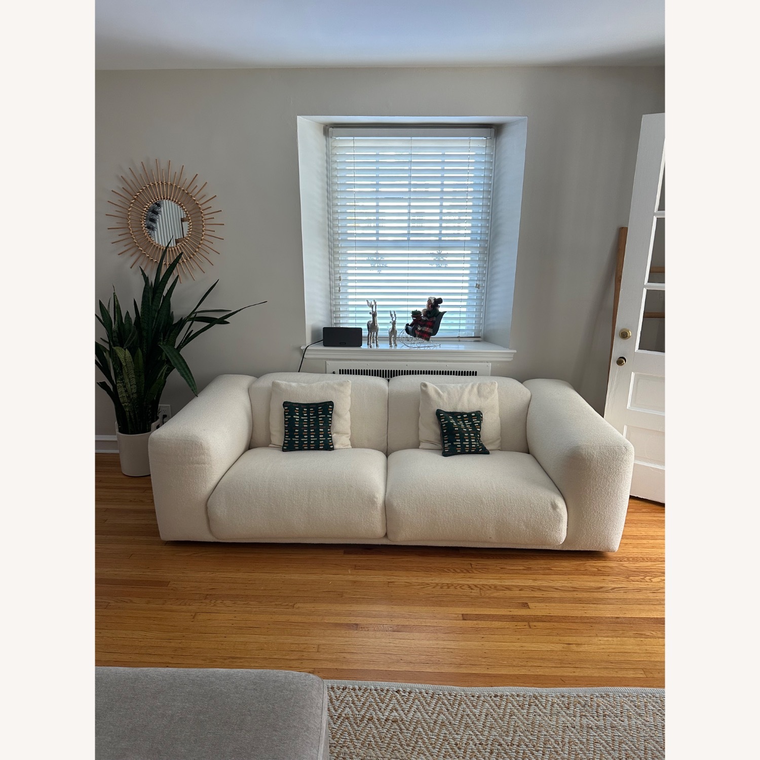 Design Within Reach Kelston Sofa 95" Cream - image-5