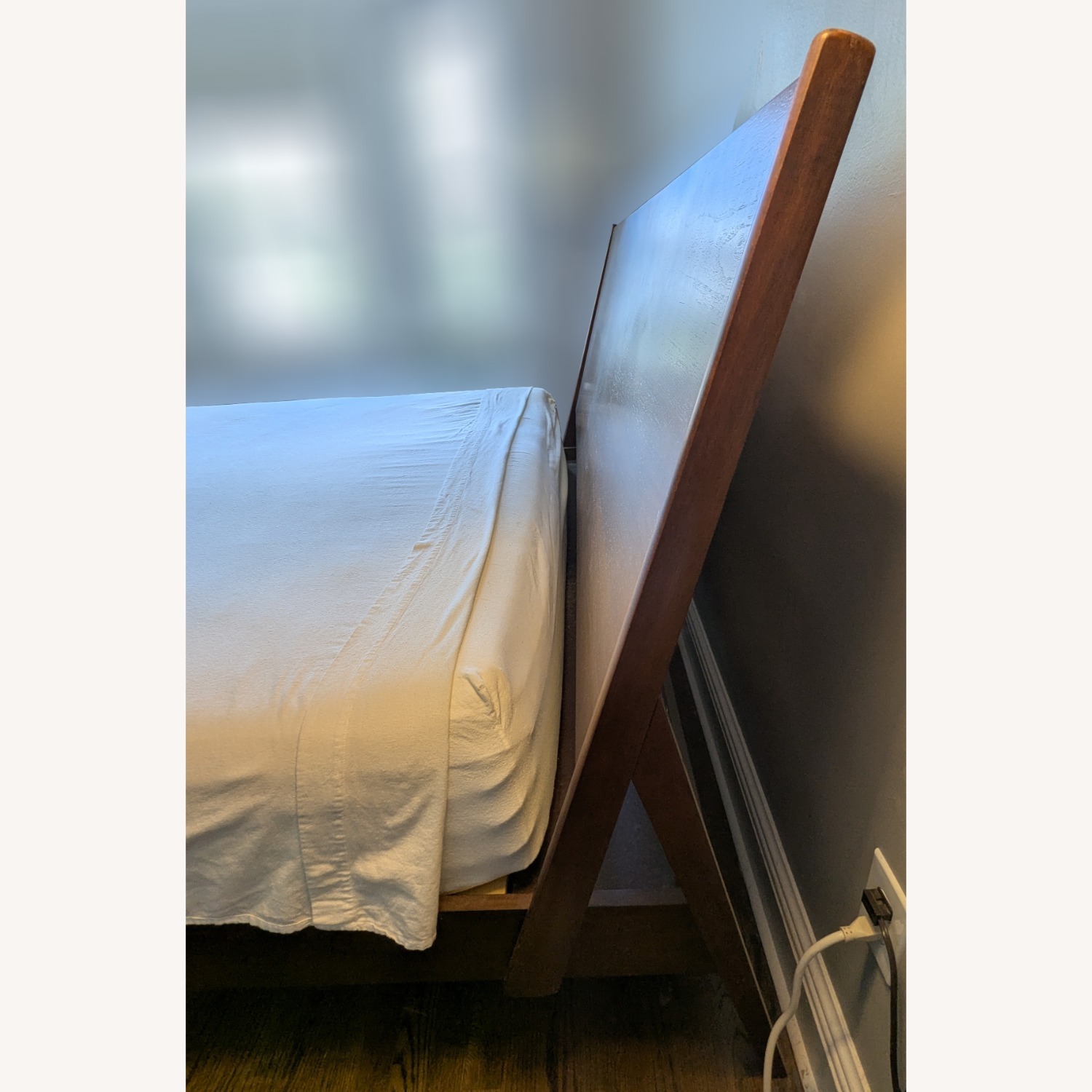 West Elm Wright Walnut King Bed - image-3