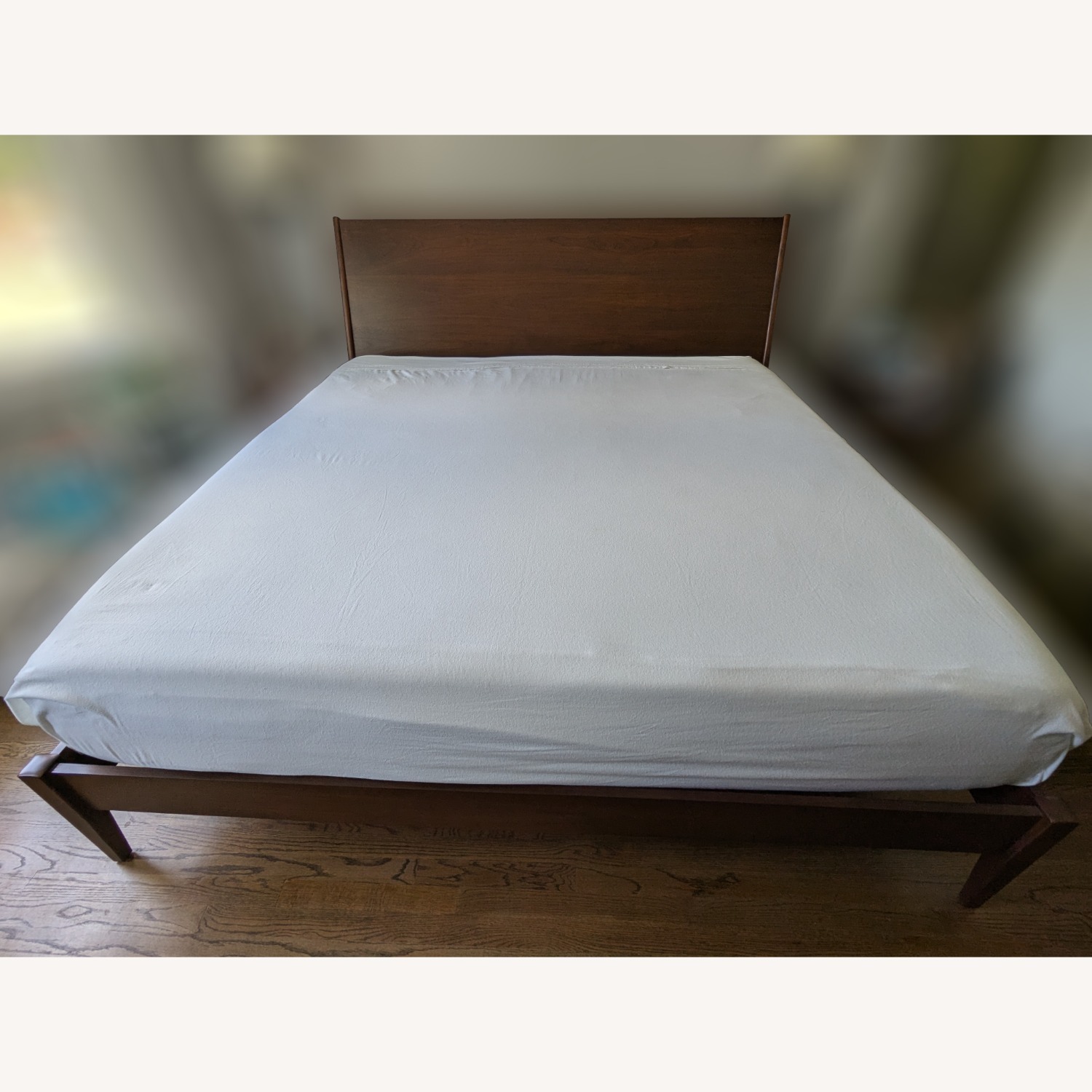 West Elm Wright Walnut King Bed - image-1