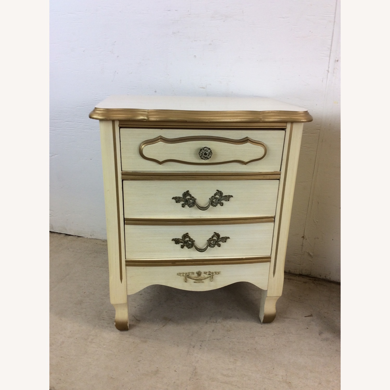 Pair Mid Century French Provincial Nightstands - image-2