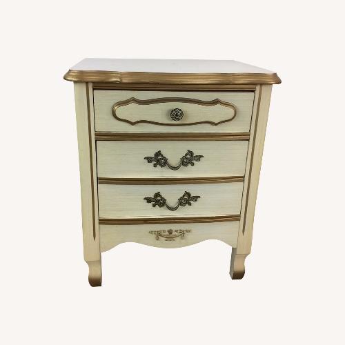 Used Pair Mid Century French Provincial Nightstands for sale on AptDeco