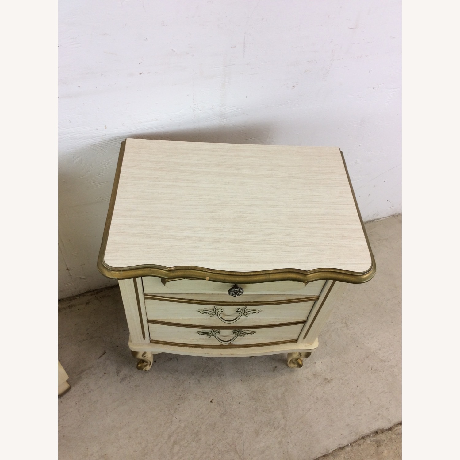 Pair Mid Century French Provincial Nightstands - image-5