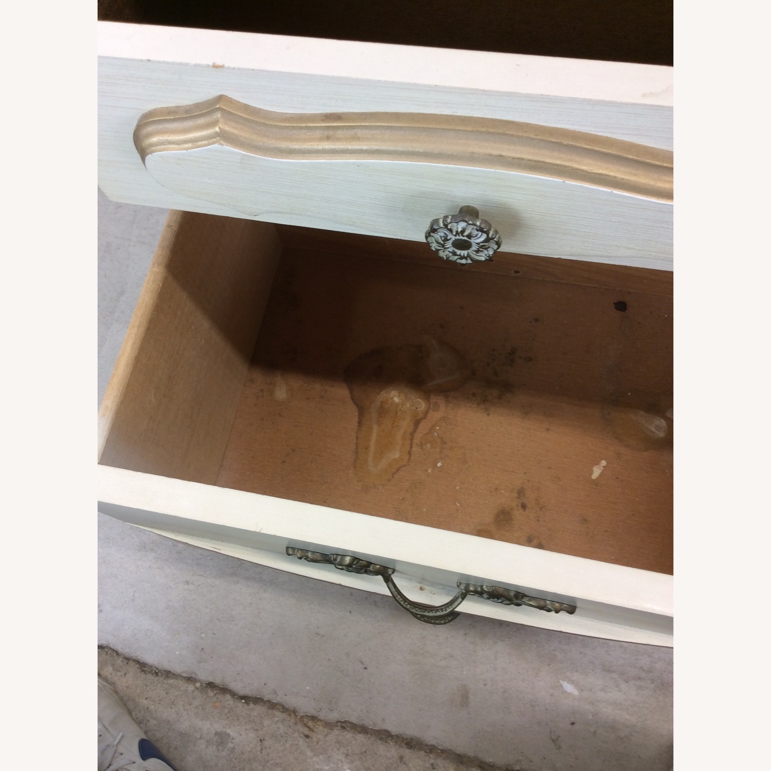 Pair Mid Century French Provincial Nightstands - image-12