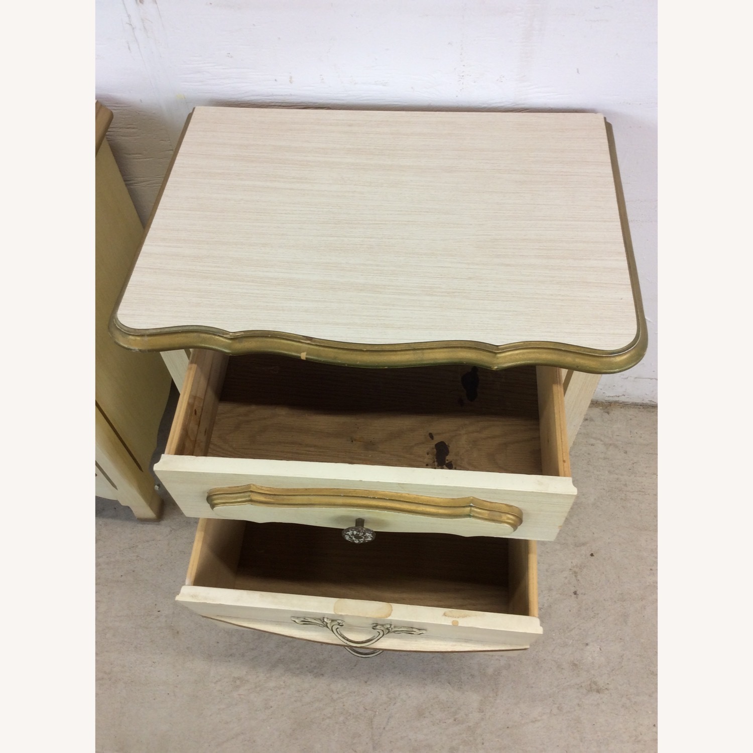 Pair Mid Century French Provincial Nightstands - image-24