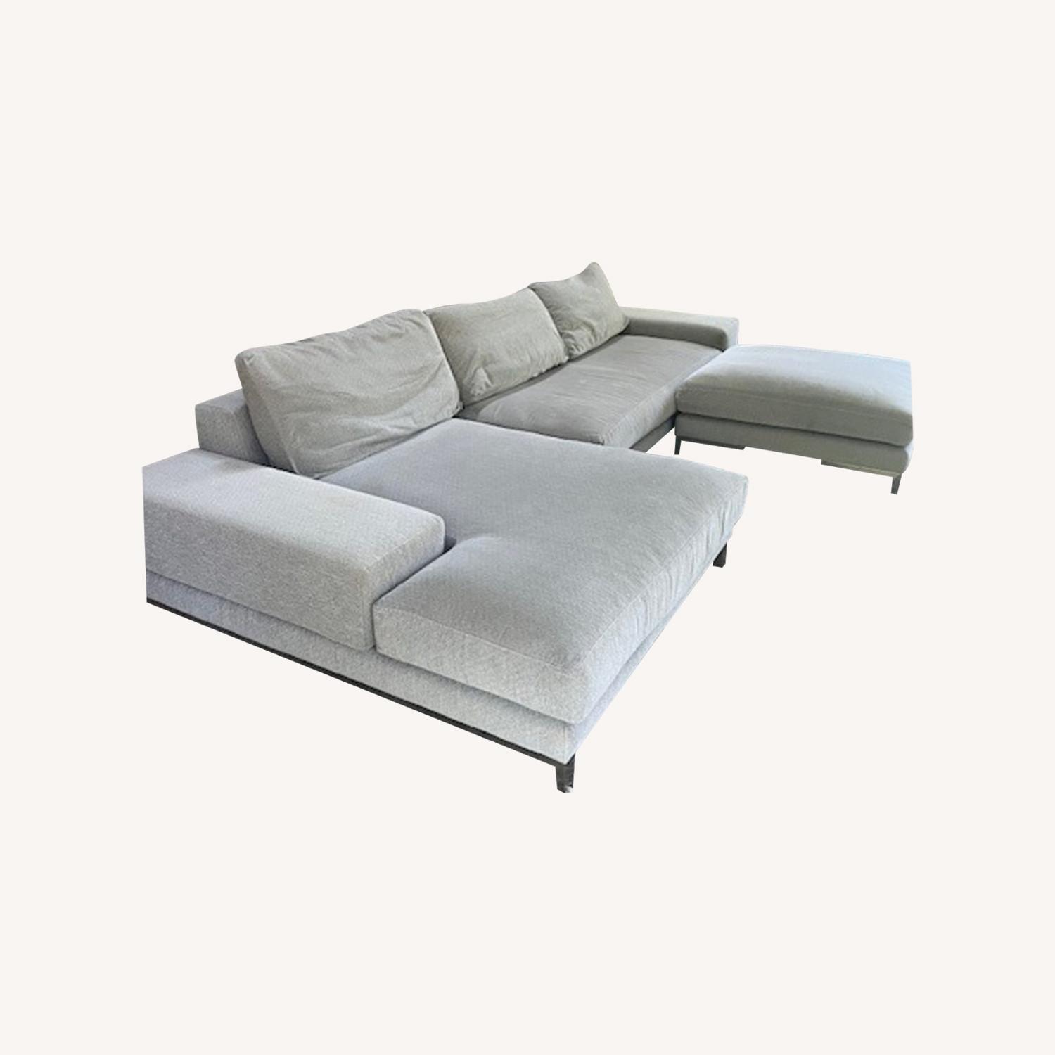 Della Robbia Nelson Loveseat, Chaise, and Ottoman - image-0