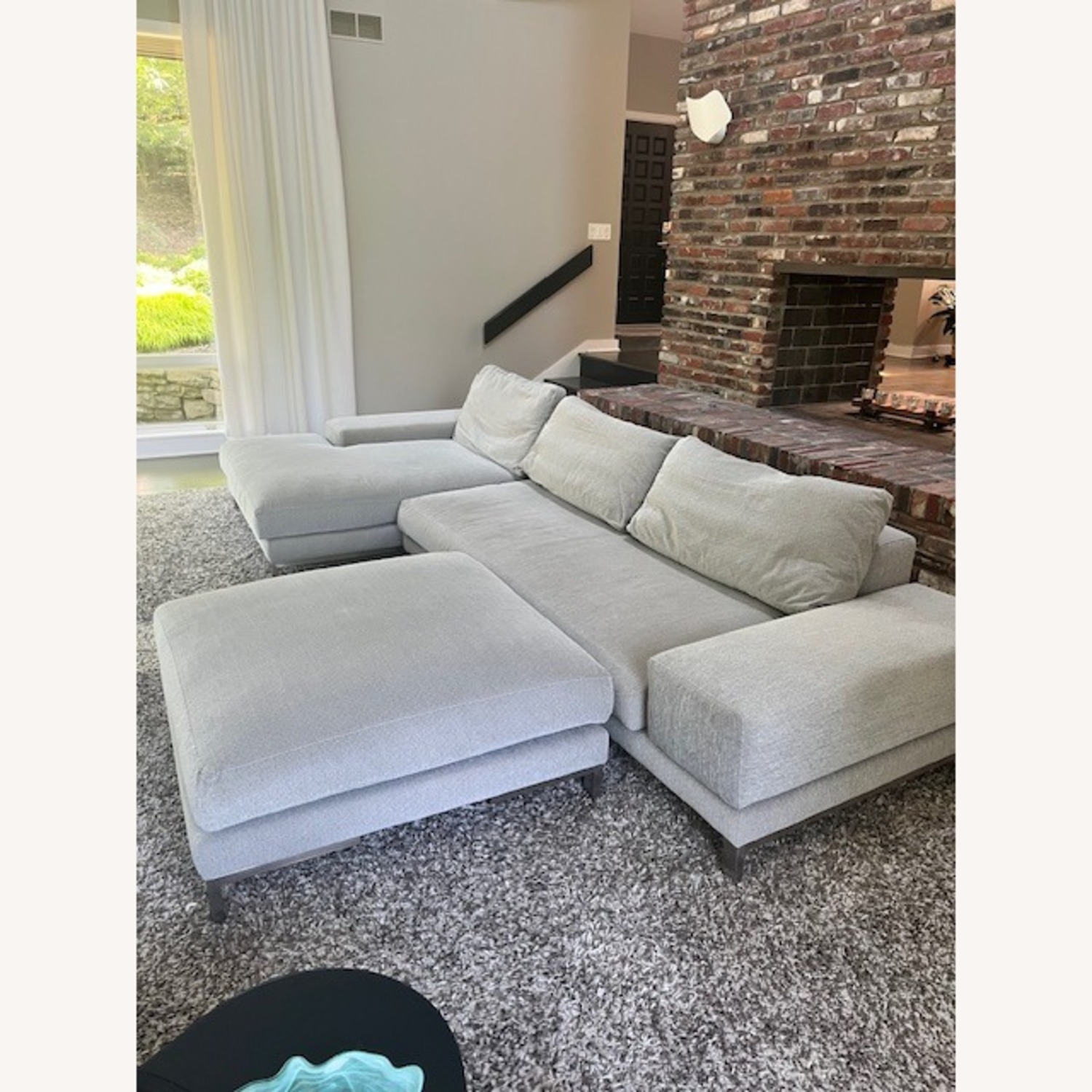 Della Robbia Nelson Loveseat, Chaise, and Ottoman - image-2