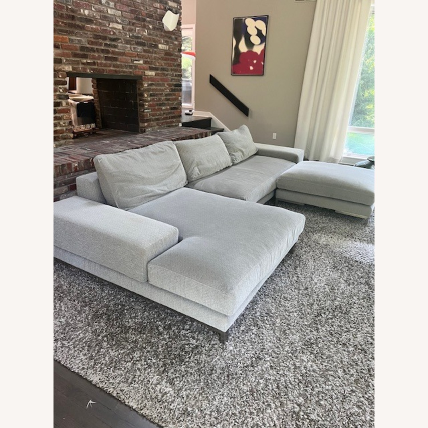 Della Robbia Nelson Loveseat, Chaise, and Ottoman - image-1