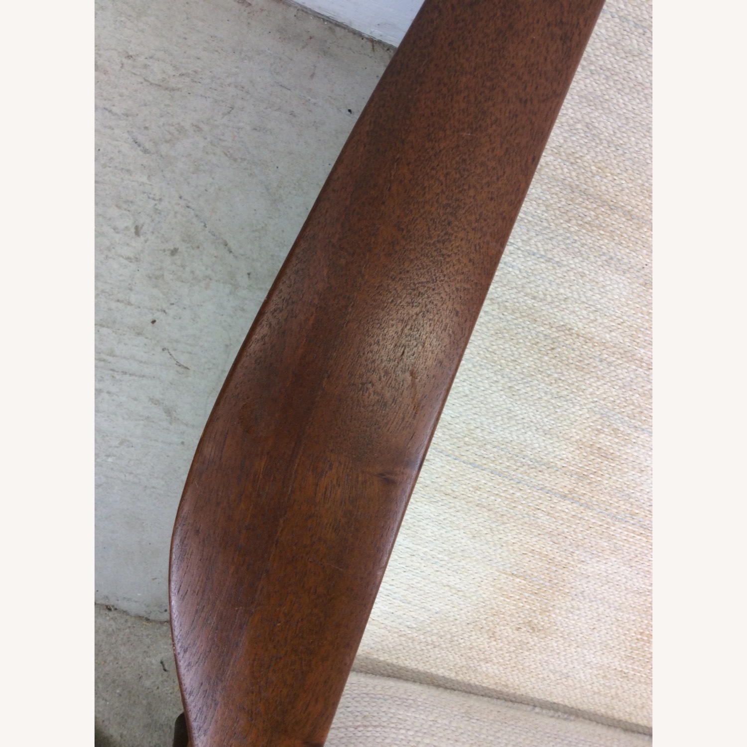 Danish Modern Lounge Chair with Solid Wood Frame - image-16