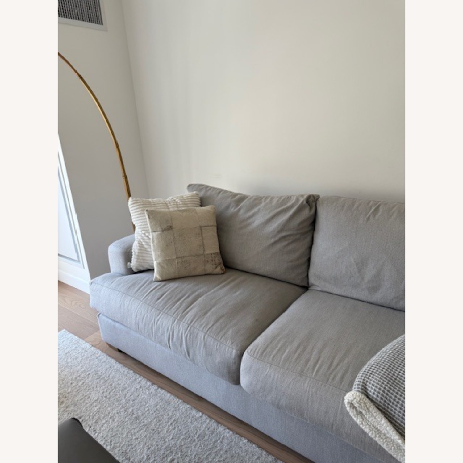 Pottery Barn Canyon Square Arm Upholstered Sofa - image-2