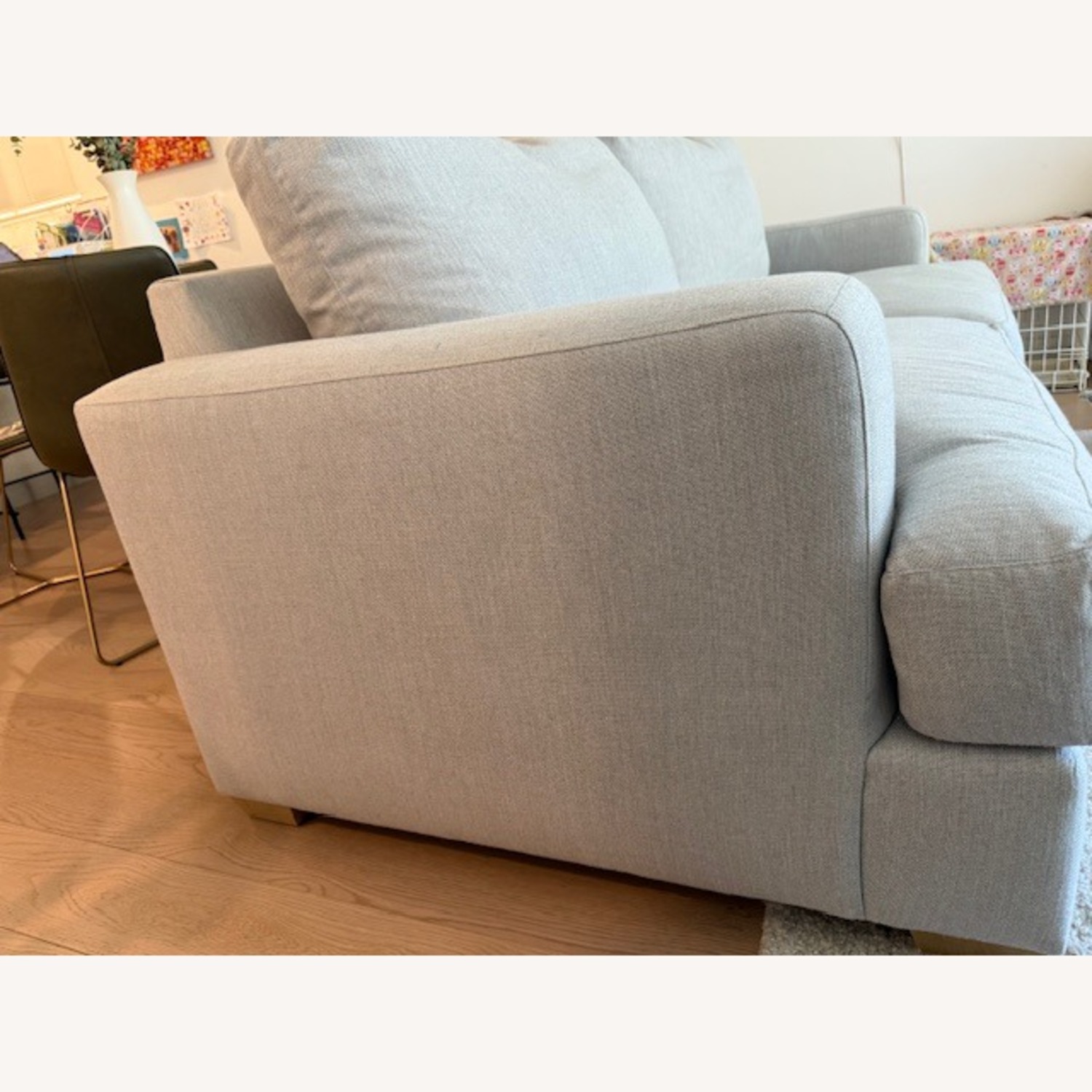 Pottery Barn Canyon Square Arm Upholstered Sofa - image-14