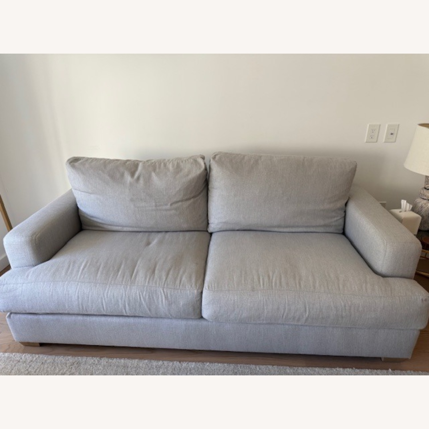 Pottery Barn Canyon Square Arm Upholstered Sofa - image-6