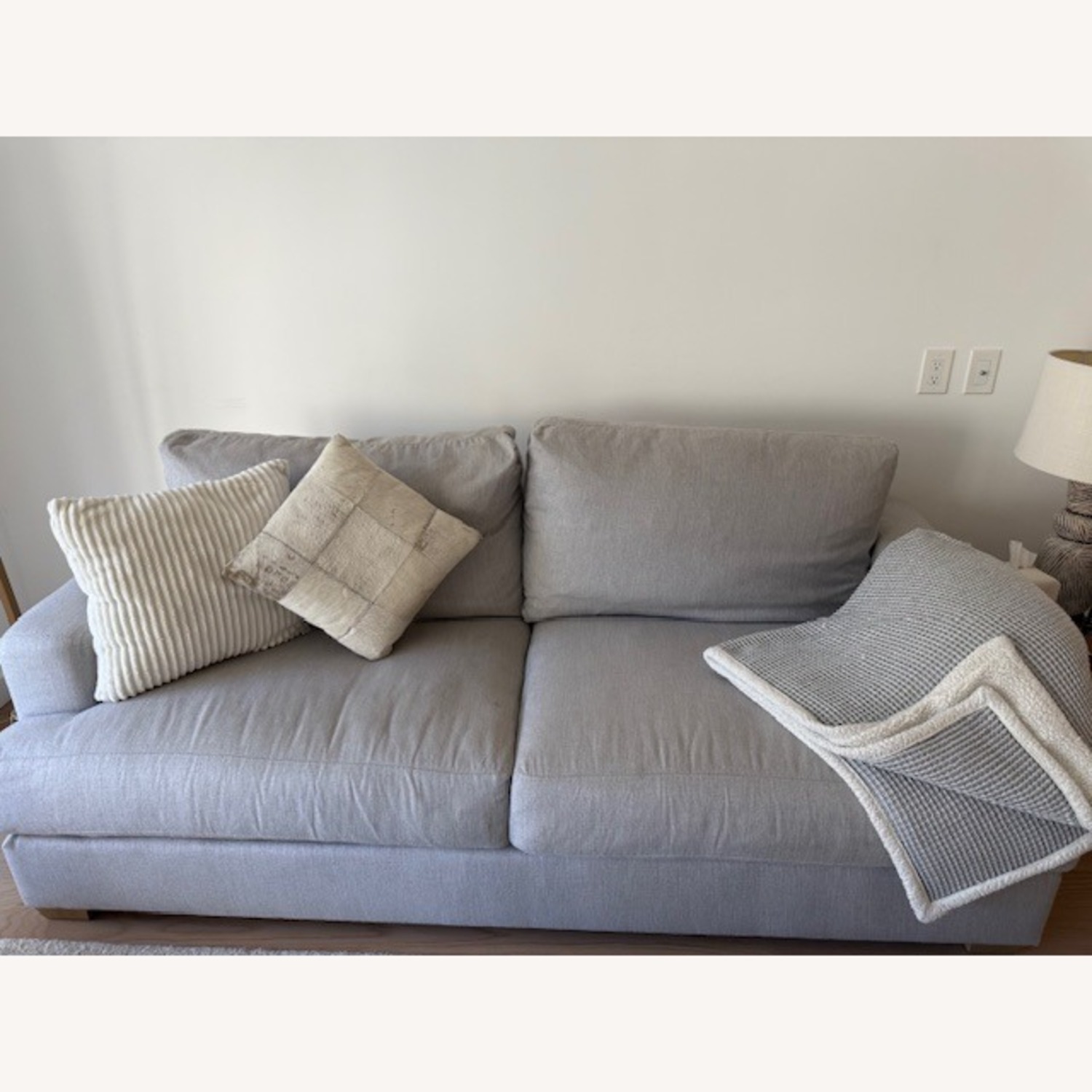 Pottery Barn Canyon Square Arm Upholstered Sofa - image-3