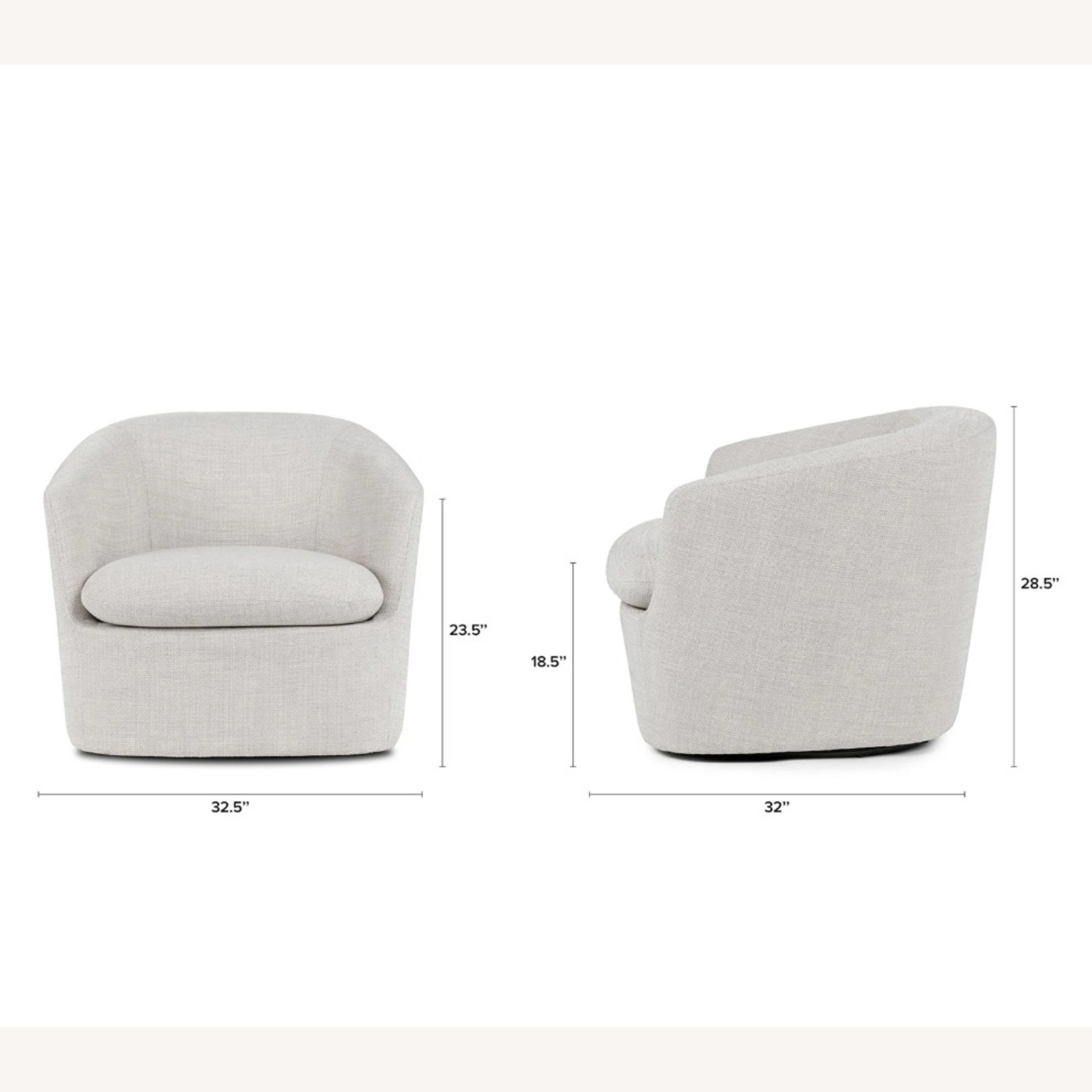 Article Turoy Swivel Lounge Chair - image-1