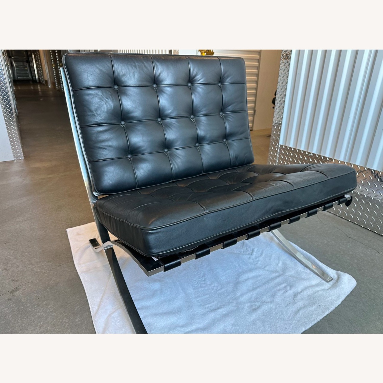 Knoll Barcelona Pair of Chairs - image-7