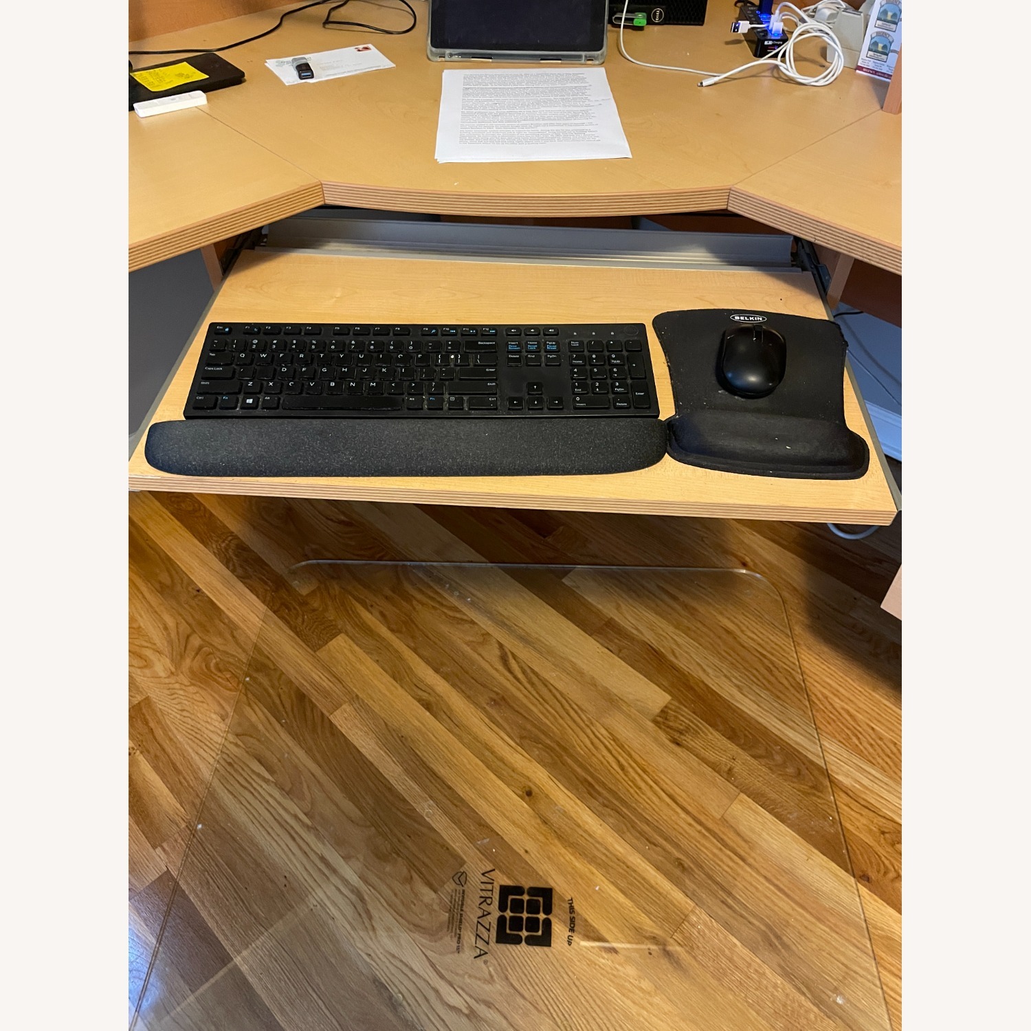 Corner Desk; File Cabinet; Hutches - image-8