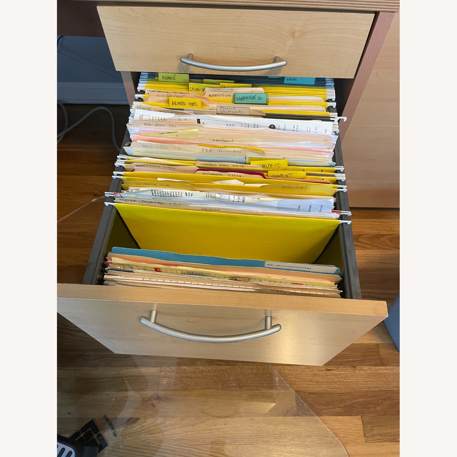 Corner Desk; File Cabinet; Hutches - image-12