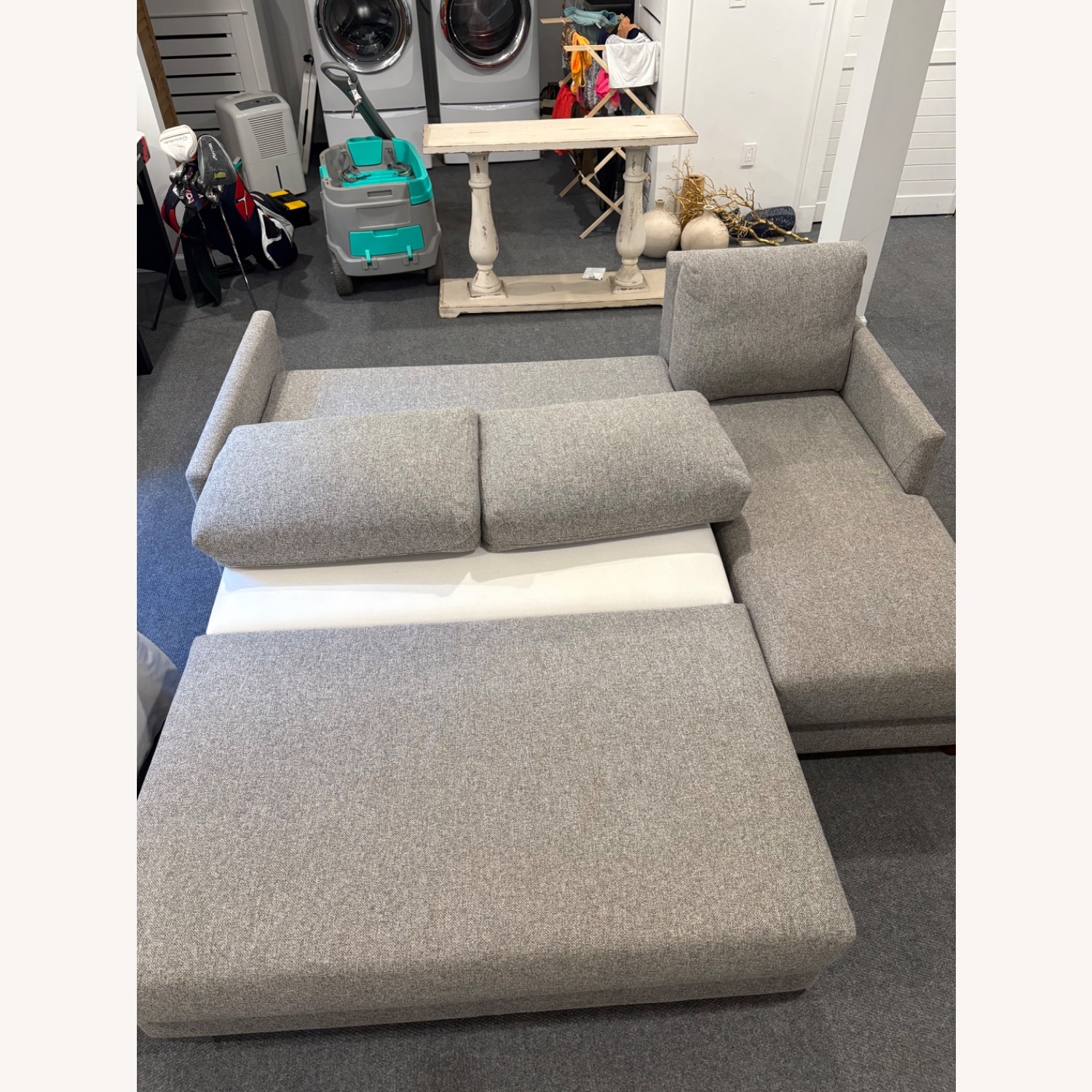 Pint Full Size XL Loveseat Chaise Sleeper - image-3