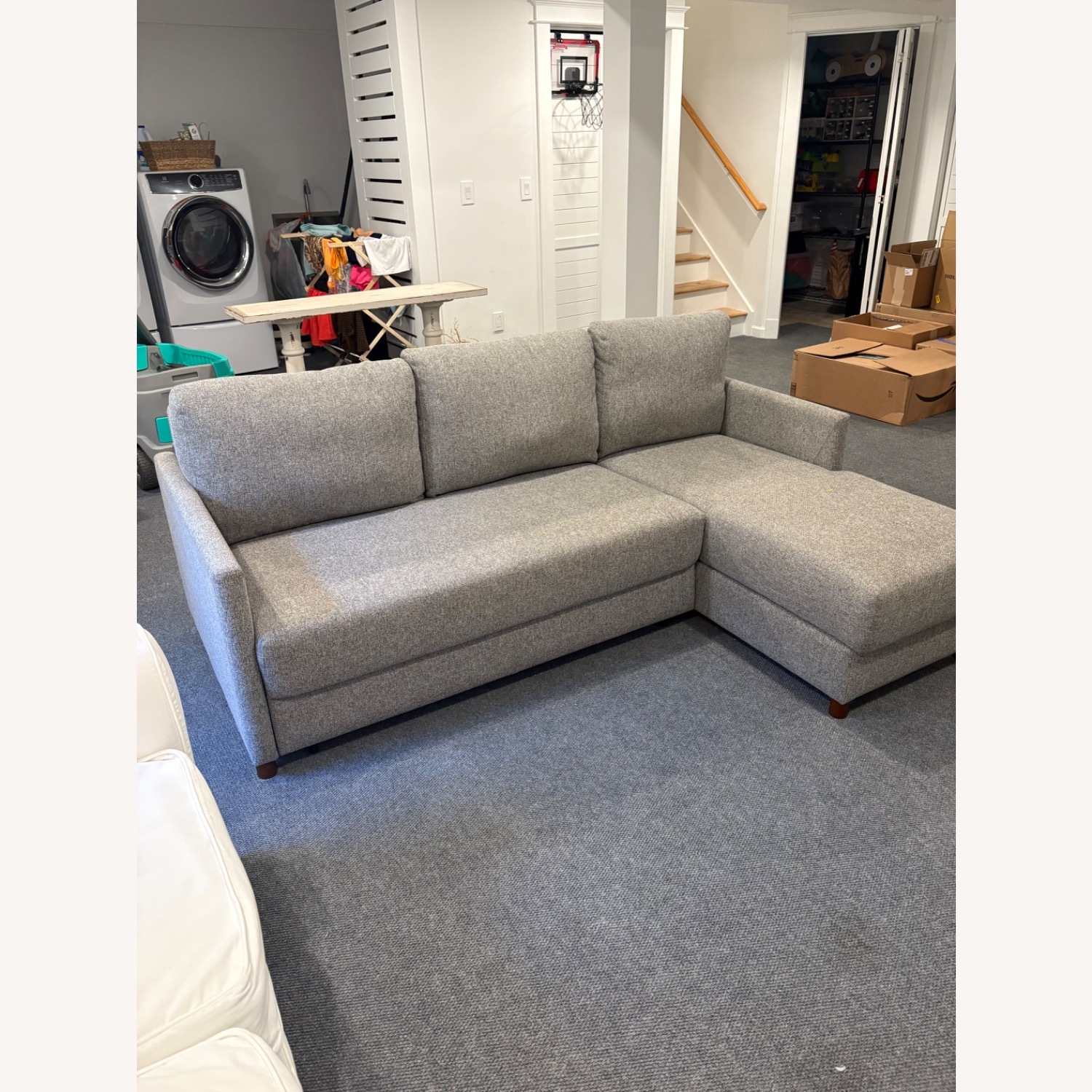 Pint Full Size XL Loveseat Chaise Sleeper - image-1