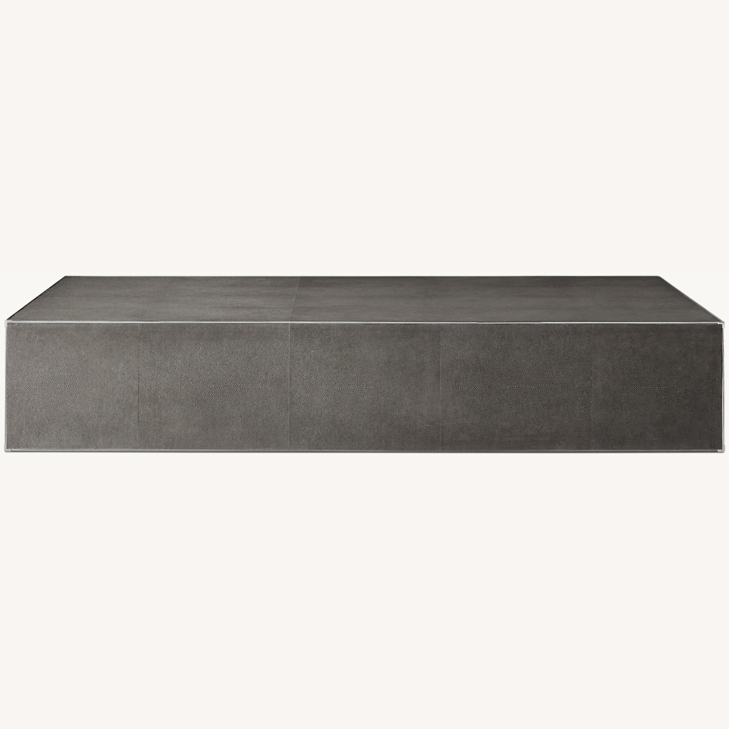 Saunderson Shagreen Plinth Coffee Table - image-0