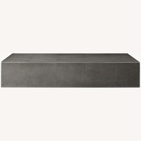 Saunderson Shagreen Plinth Coffee Table