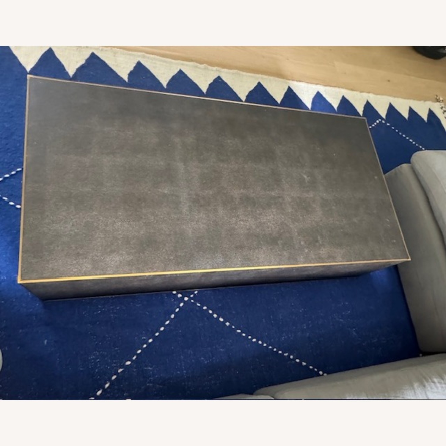 Saunderson Shagreen Plinth Coffee Table - image-3