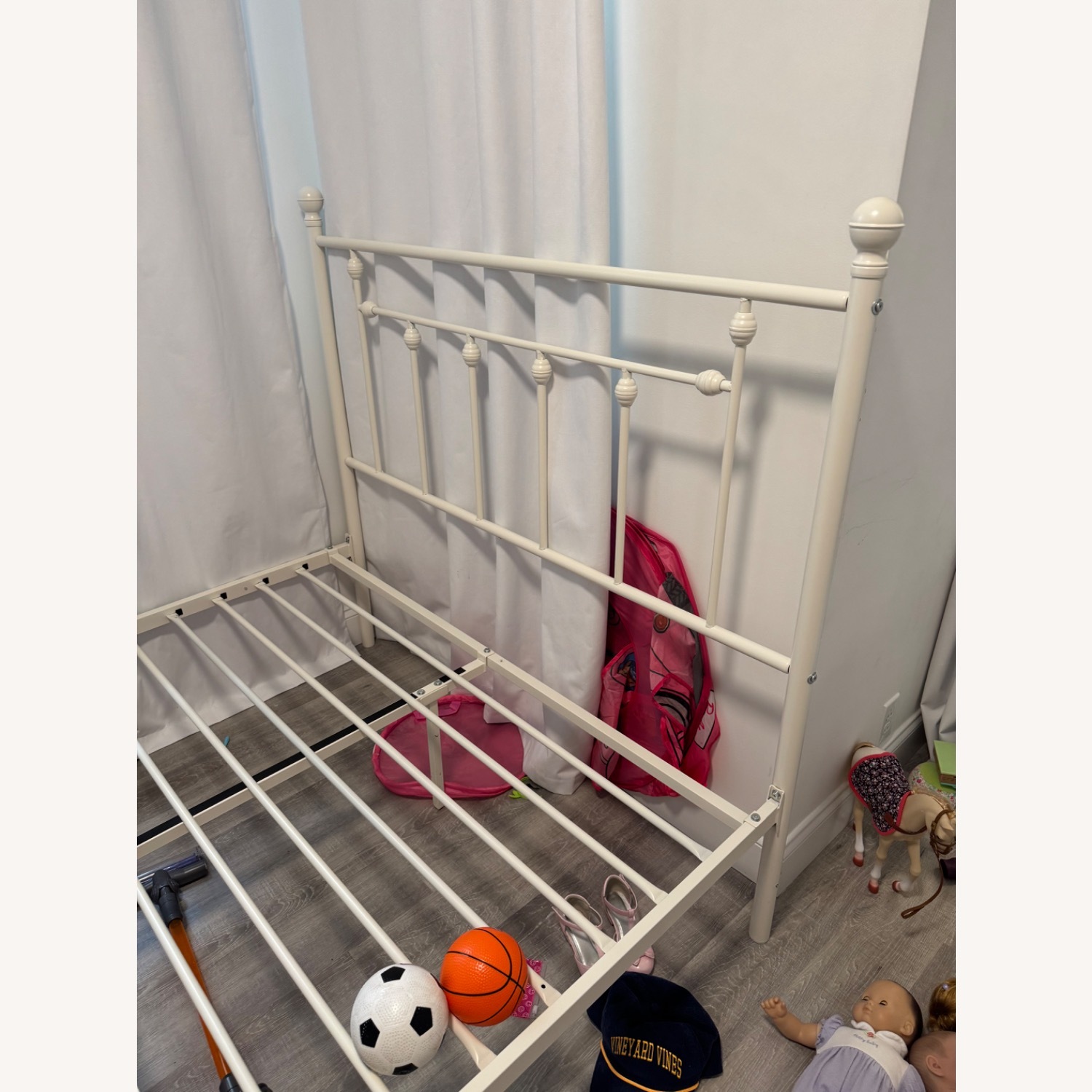 Victorian Vintage Full Bed Frame - image-3