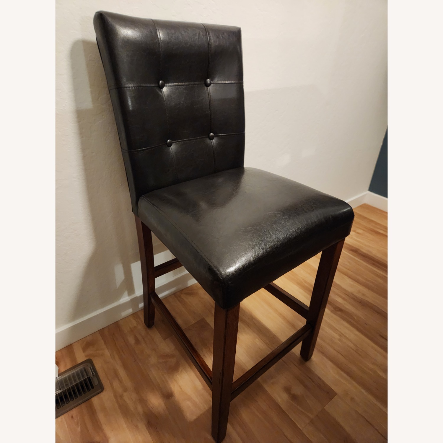 Counter Height Dining Set with Faux Marble Top - image-4