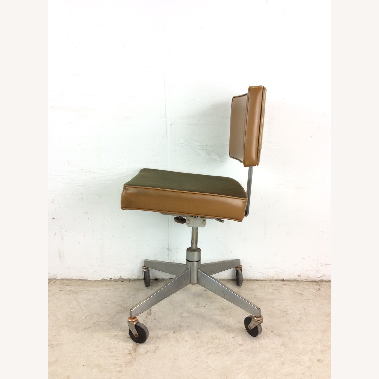 Mid Century Wheeled Office Chair by Steelcase - image-11