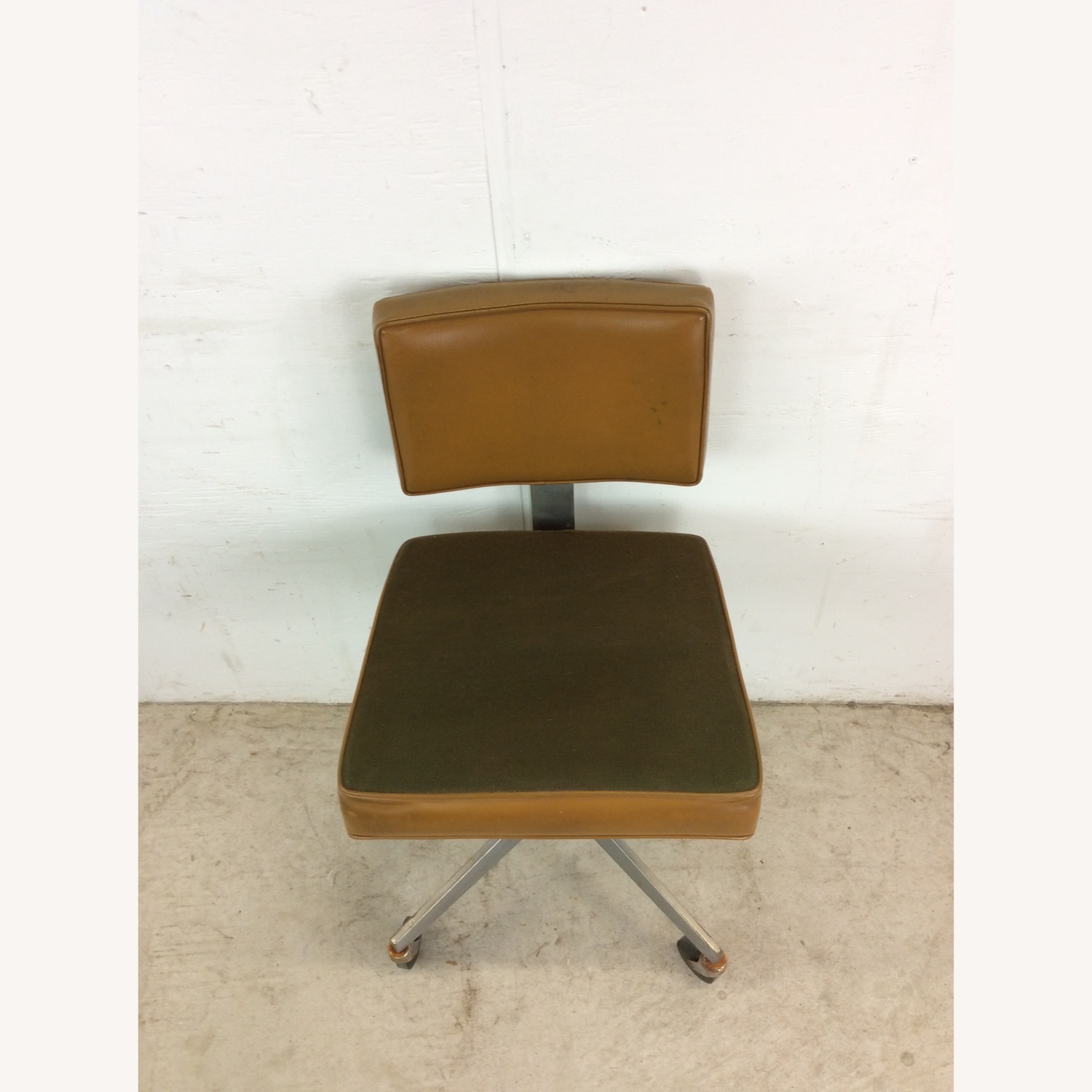 Mid Century Wheeled Office Chair by Steelcase - image-4