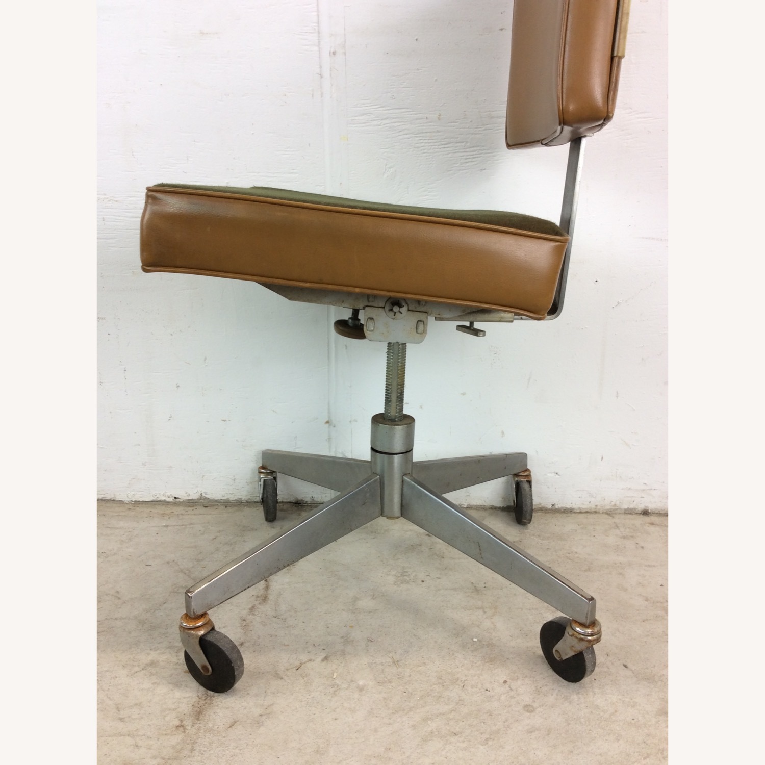 Mid Century Wheeled Office Chair by Steelcase - image-13