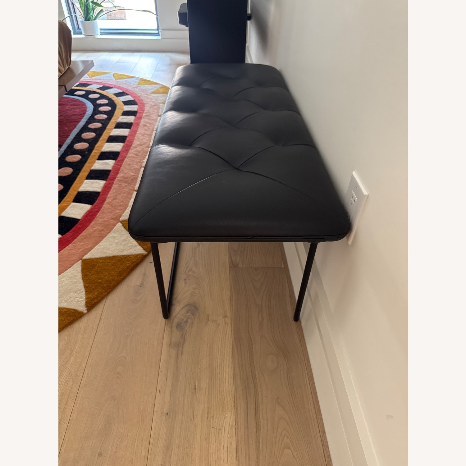 Article Level Bella Black 43" Bench - image-3