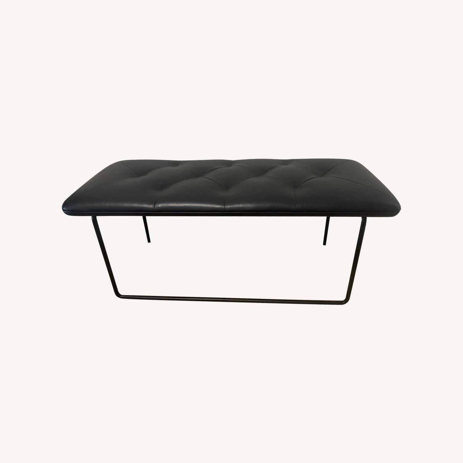 Article Level Bella Black 43" Bench - image-0