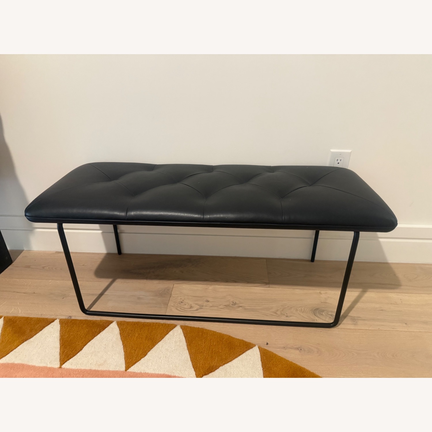 Article Level Bella Black 43" Bench - image-1