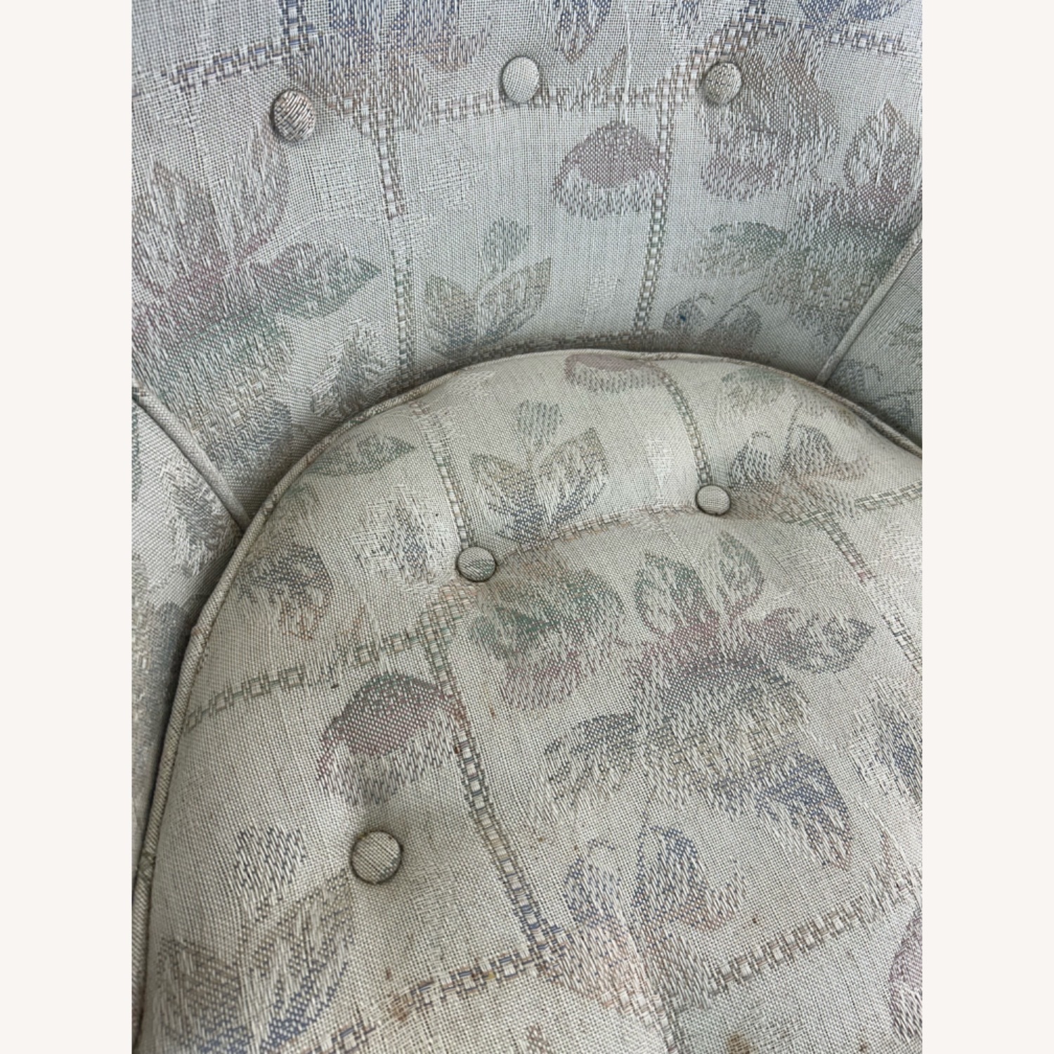 Mid Century Accent Chair with Tufted Seat - image-11