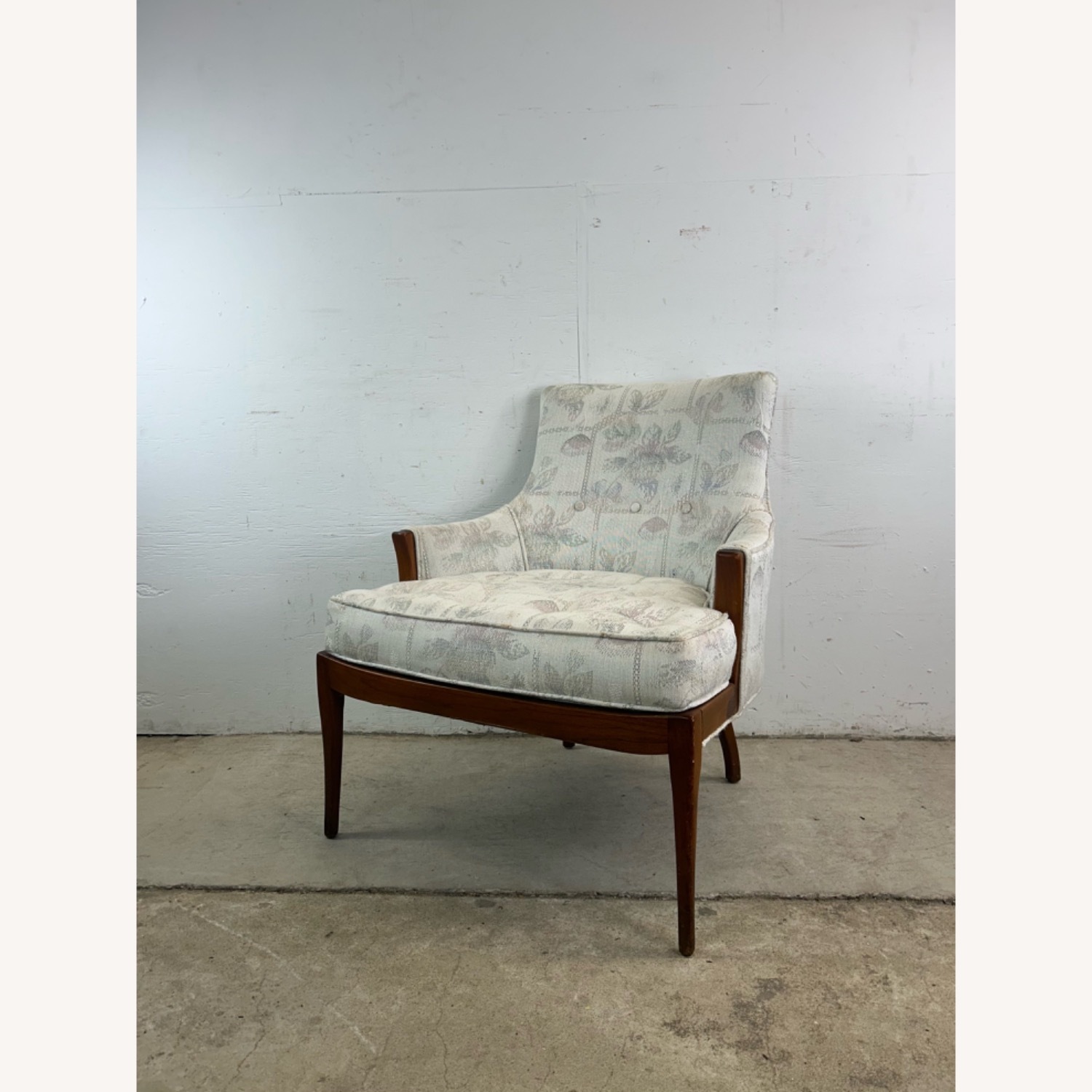 Mid Century Accent Chair with Tufted Seat - image-13