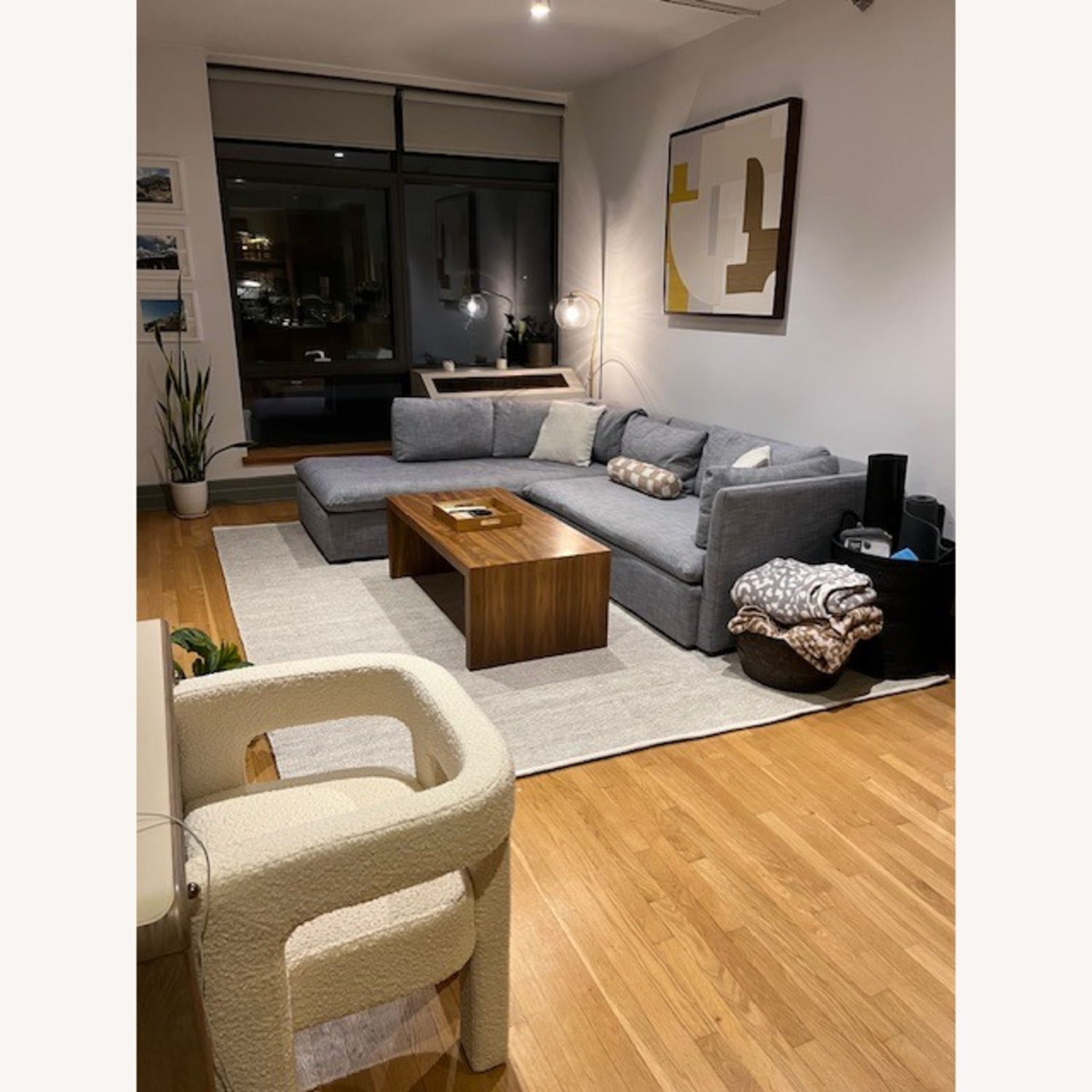 West Elm 2-Piece Chaise Sectional  - image-1