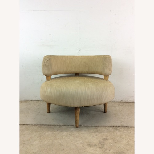 Used Unique Mid Century Club Chair with Tapered Legs for sale on AptDeco